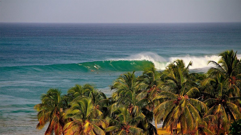 Puerto Rico surf coast