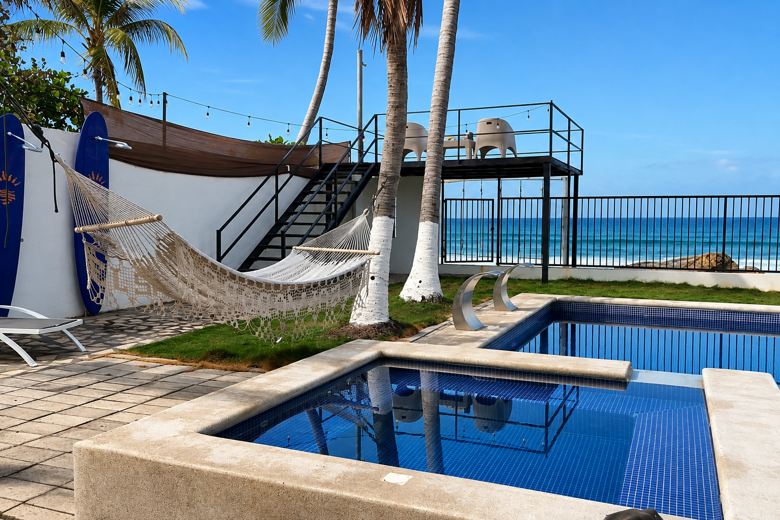 Beachfront Home Sunset Rock, La Libertad - 2