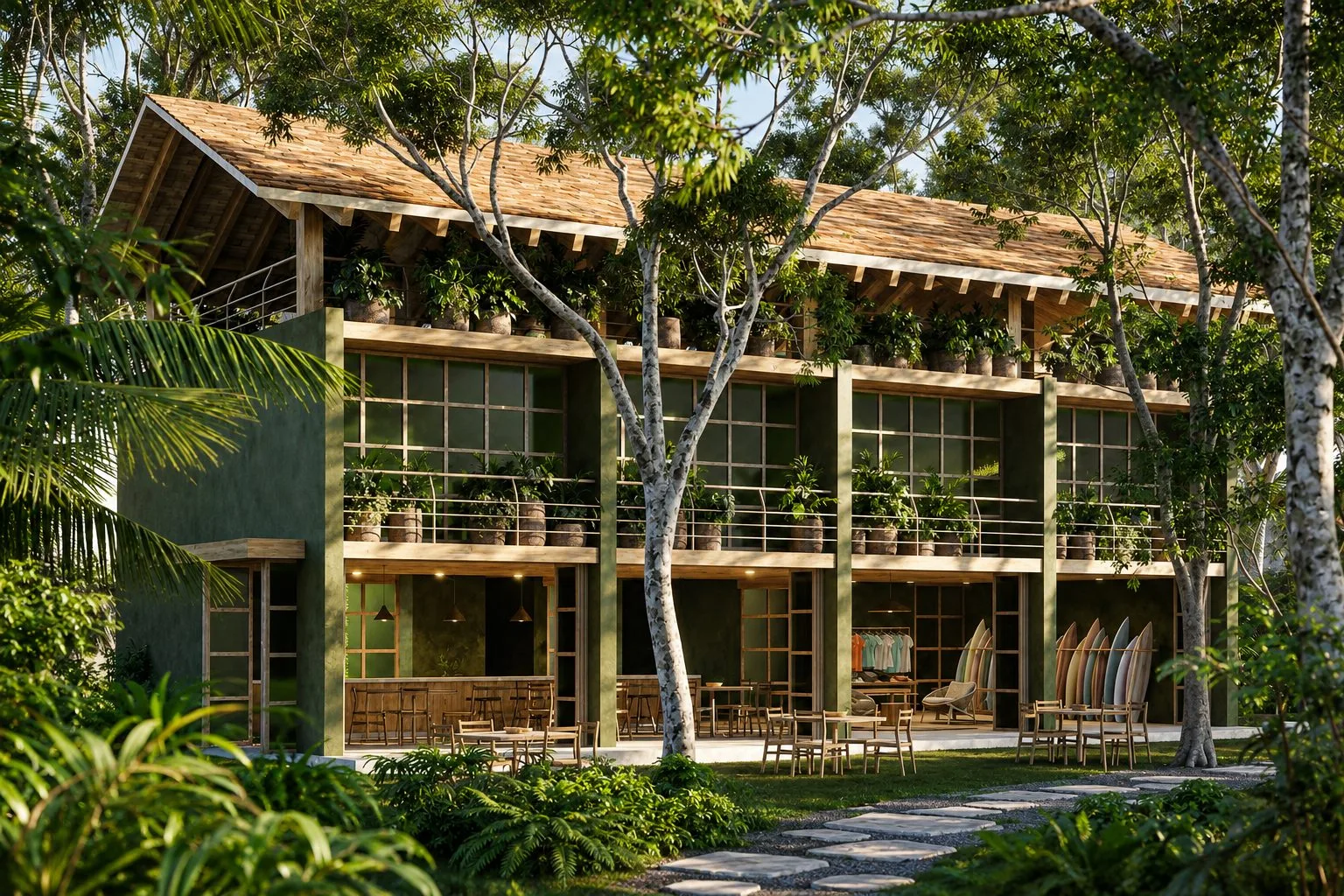Townhouse at Casa Mango, La Saladita, Mexico — photo 3