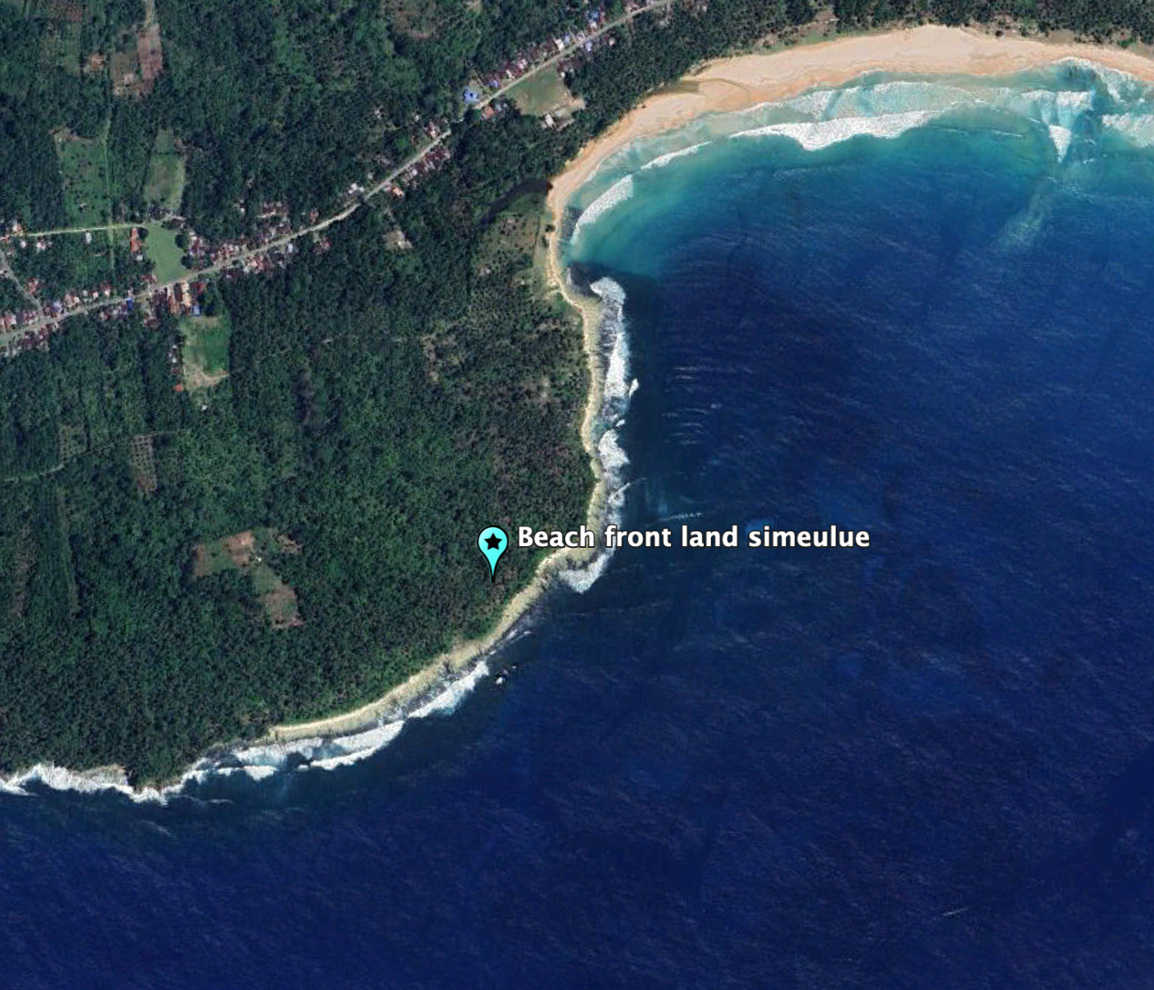 Beach Front Land Simeulue, Suak lamatan, Indonesia — photo 3