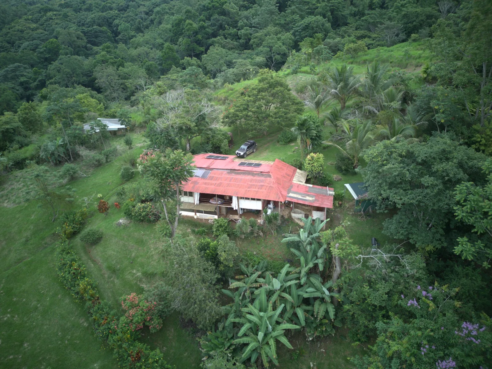 5 Acres Off-Grid Home Plus 2 Guest Cabins, Fruit Forest, River Access, and Ocean View!!!! - 5