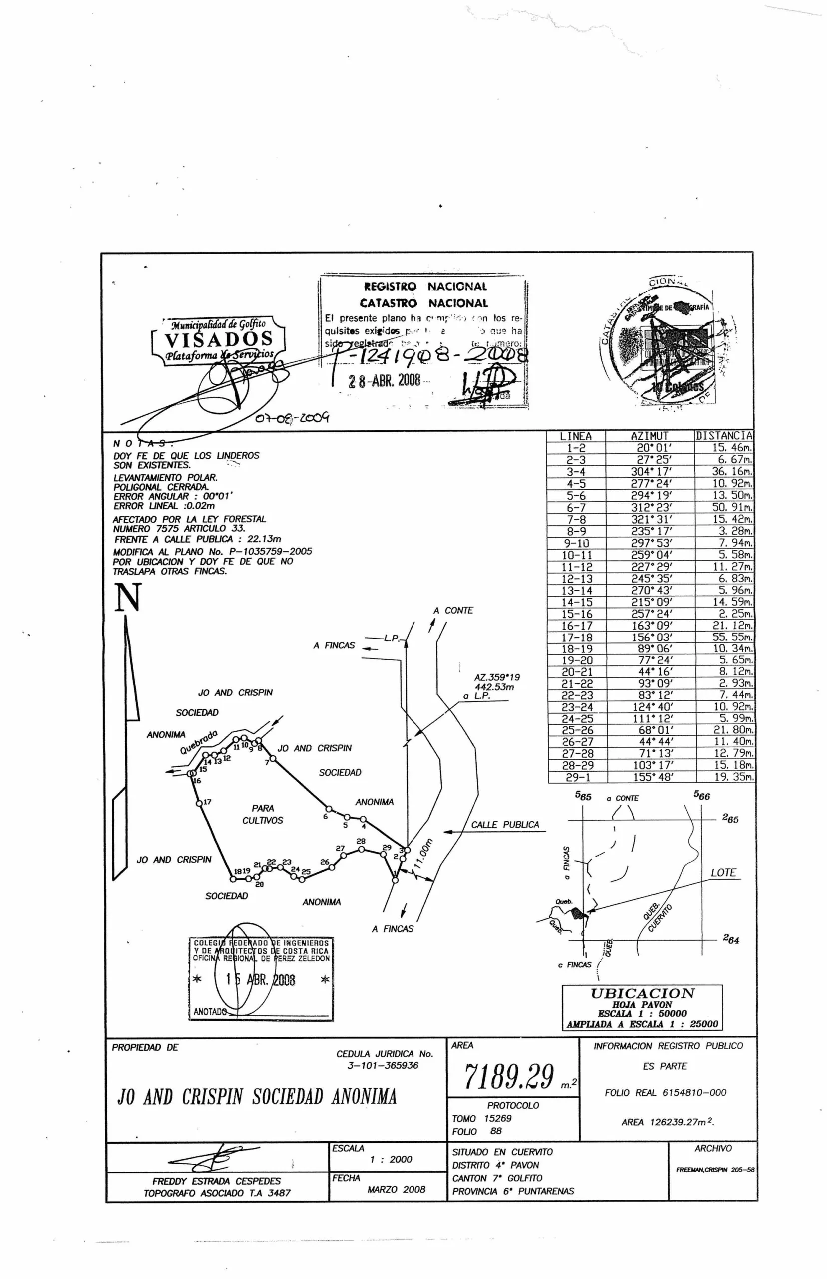 Golfo Dulce Oceanview Lot - 5